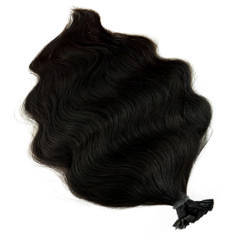 Wavy Keratin Hair Extensions Mini BondesG – Virgin | GrzechHair 2