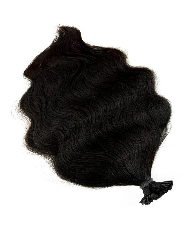 Wavy Keratin Hair Extensions Mini BondesG – Virgin | GrzechHair