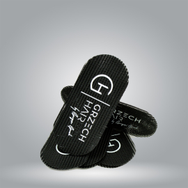 grzechhair barber's velcro black