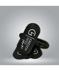 grzechhair barber's velcro black