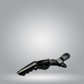 Clip - Crocodile SinHair black 1pc.