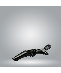 Clip - Crocodile SinHair black 1pc.