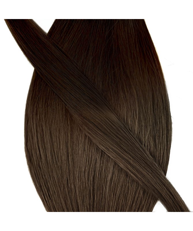 Bio Tape Hair Extensions Bio TapeG – Darkness, 50 cm, 50 g | GrzechHair
