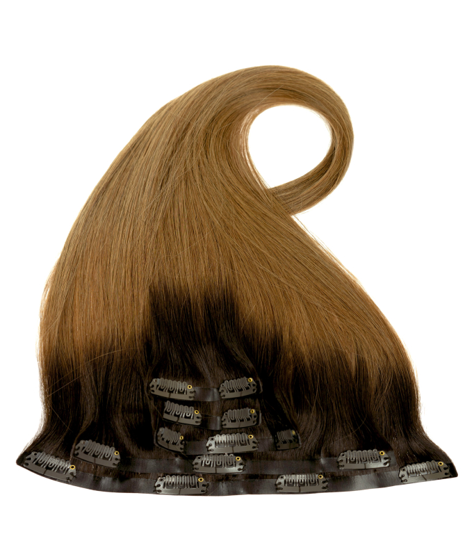 Clip In SkinG Hair Extensions – Macchiato | GrzechHair