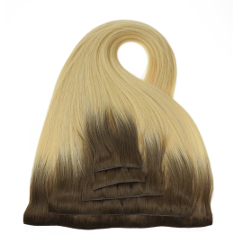 Clip In SkinG Hair Extensions – Night & Day | GrzechHair 2