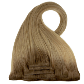 Clip In SkinG Hair Extensions – Smokey Nut | GrzechHair 2