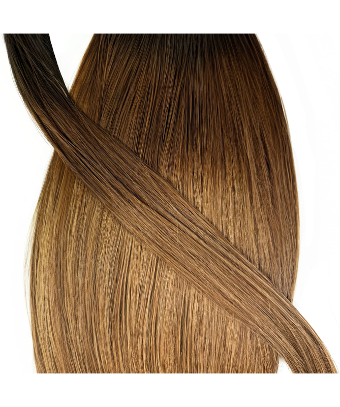 Micro Ring Hair Extensions Micro BondesG – Macchiato, 20 strands | GrzechHair