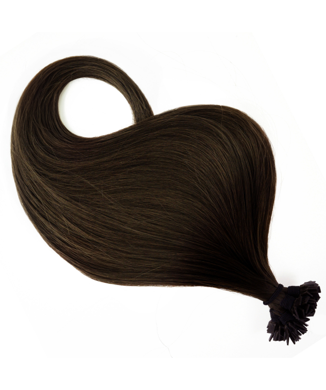 Keratin Hair Extensions Mini BondesG – Darkness, 20 strands | GrzechHair