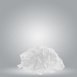 Transparent heat shrink sleeves 100pcs.