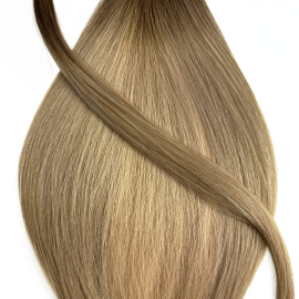Bio Tape Hair Extensions Bio TapeG – Smokey Nut, 50 cm, 50 g | GrzechHair