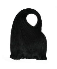 Tape-in hair, natural, lengths 50 and 60 cm, black