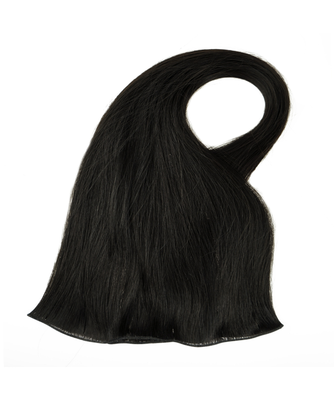 Tape-in hair, natural, lengths 50 and 60 cm, undyed, virgin