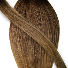 Tape-in hair, natural, 50 and 60 cm long, Sun Bear