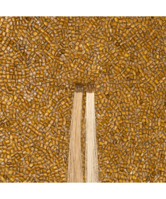 Honey Brown keratin granules - strong hair welds and aesthetic bonding