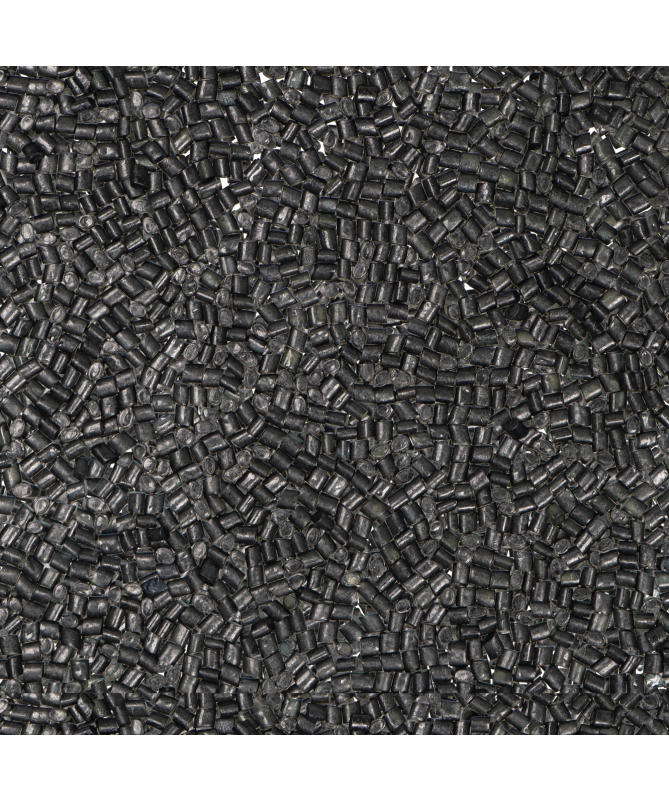 Graphite keratin granules for hair extensions - mini bonds, microrings and ultrasonics