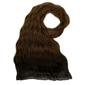 Hair NN + TapeOn Duo WAVE Amber Wood