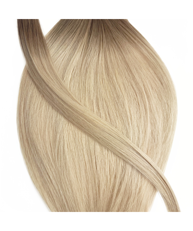 Natural Alaska clip-in hair extensions – light ash blonde