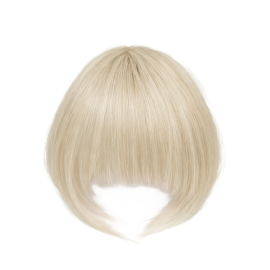 grzywka doczepiana naturalna - blond