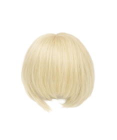 grzywka naturalna doczepiana - blond