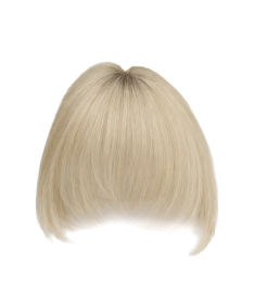 grzywka doczepiana jasny blond platyna
