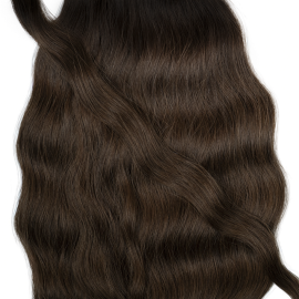 Hair NN + TapeOn Duo WAVE Amber Wood