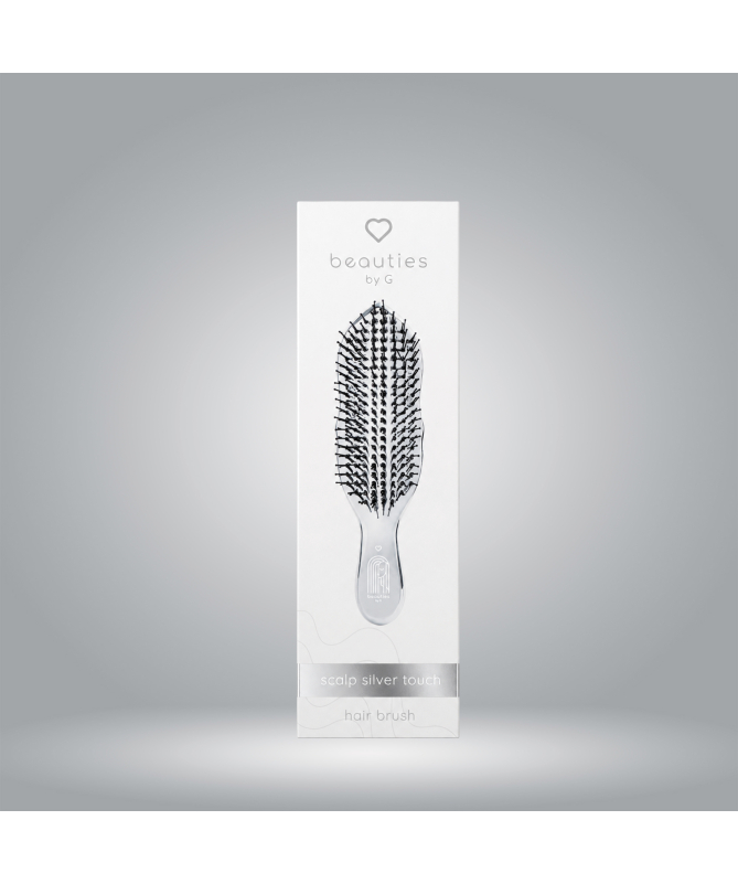 Szczotka do włosów BBG - Scalp Silver Touch