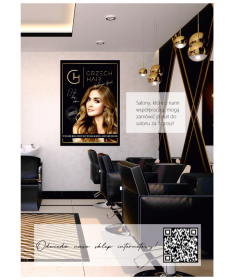 SinHair poster for the salon