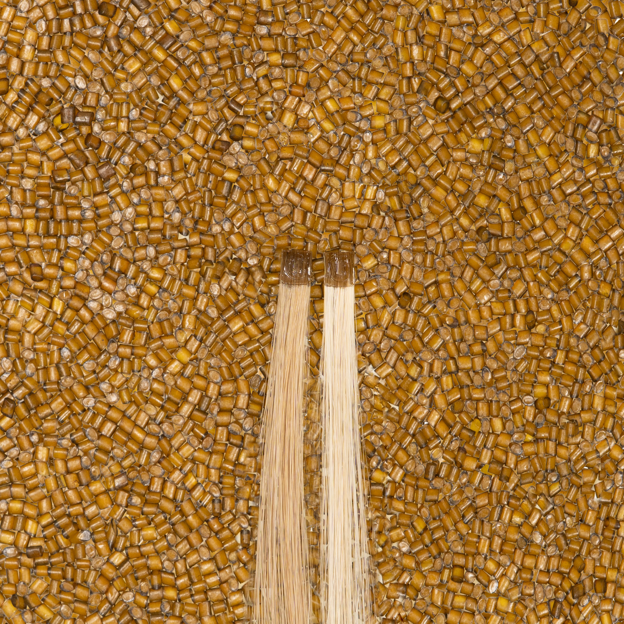 Gel keratin for hair extensions - keratin granules | Professional hair extensions